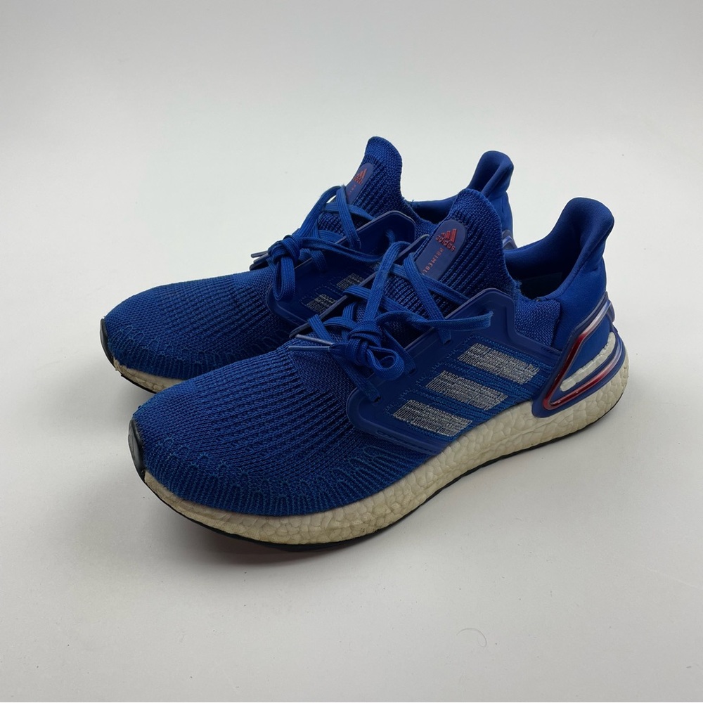 Adidas Men's Size 9.5 US ULTRABOOST 20 PRIMEBLUE Shoes Blue